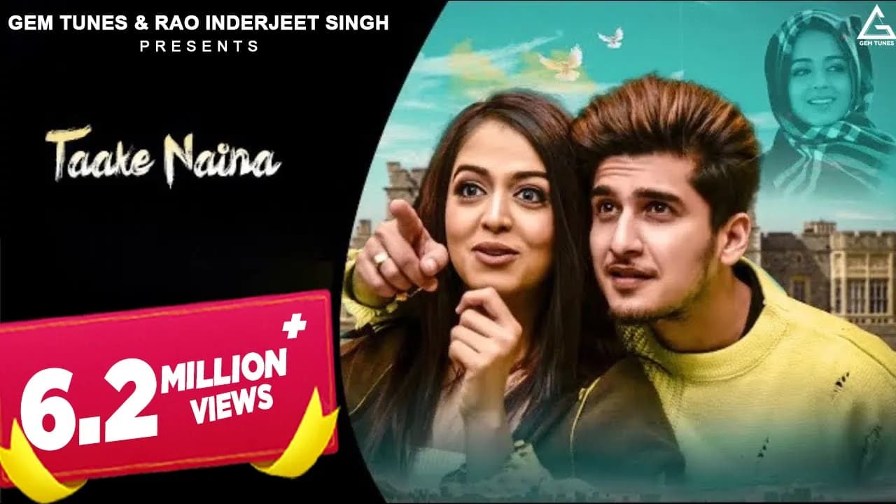 Taake Naina (Full Video) : Bhavin Bhanushali, Jumana Khan | Ankit Tiwari | Jyotica | Abhishek - Amol