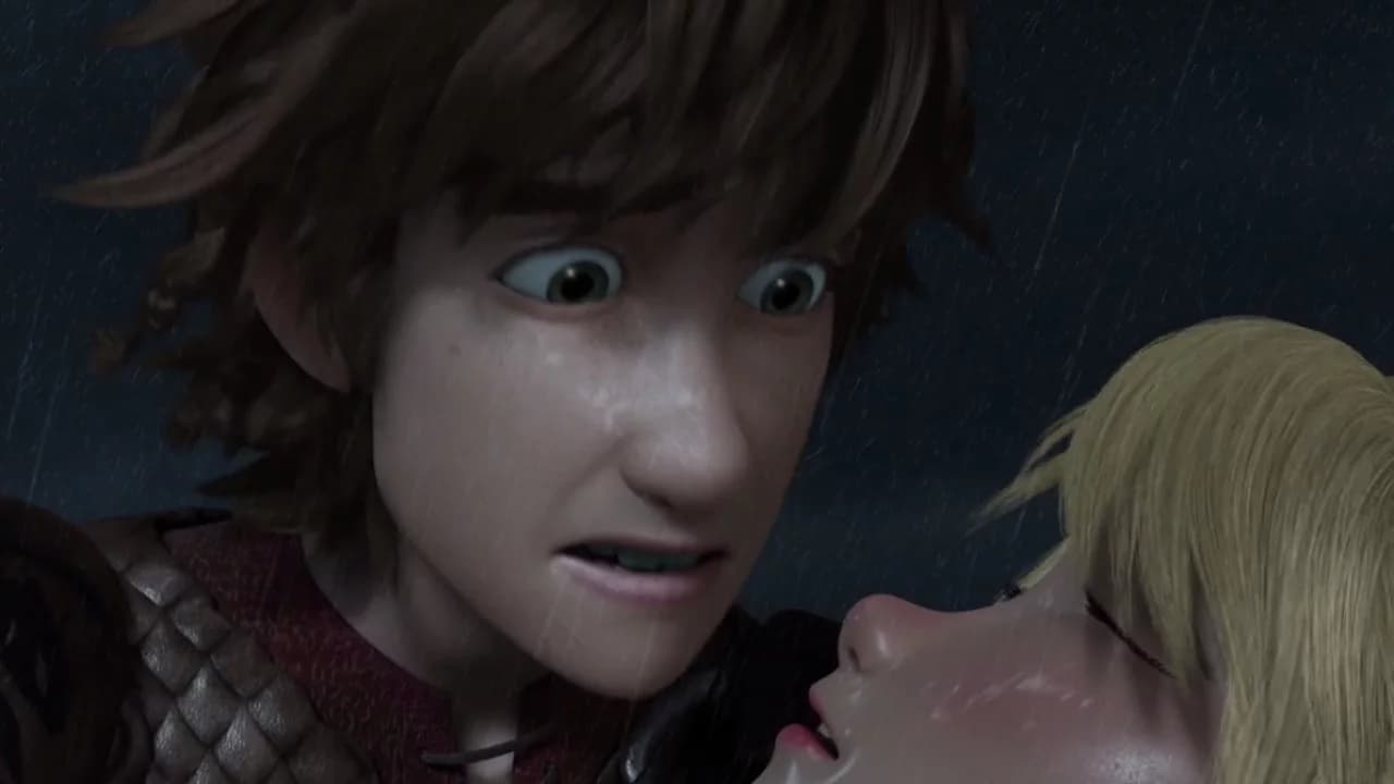 Hiccup and Astrid Saving Each Other Compilation!! Dragons: Race to the Edge