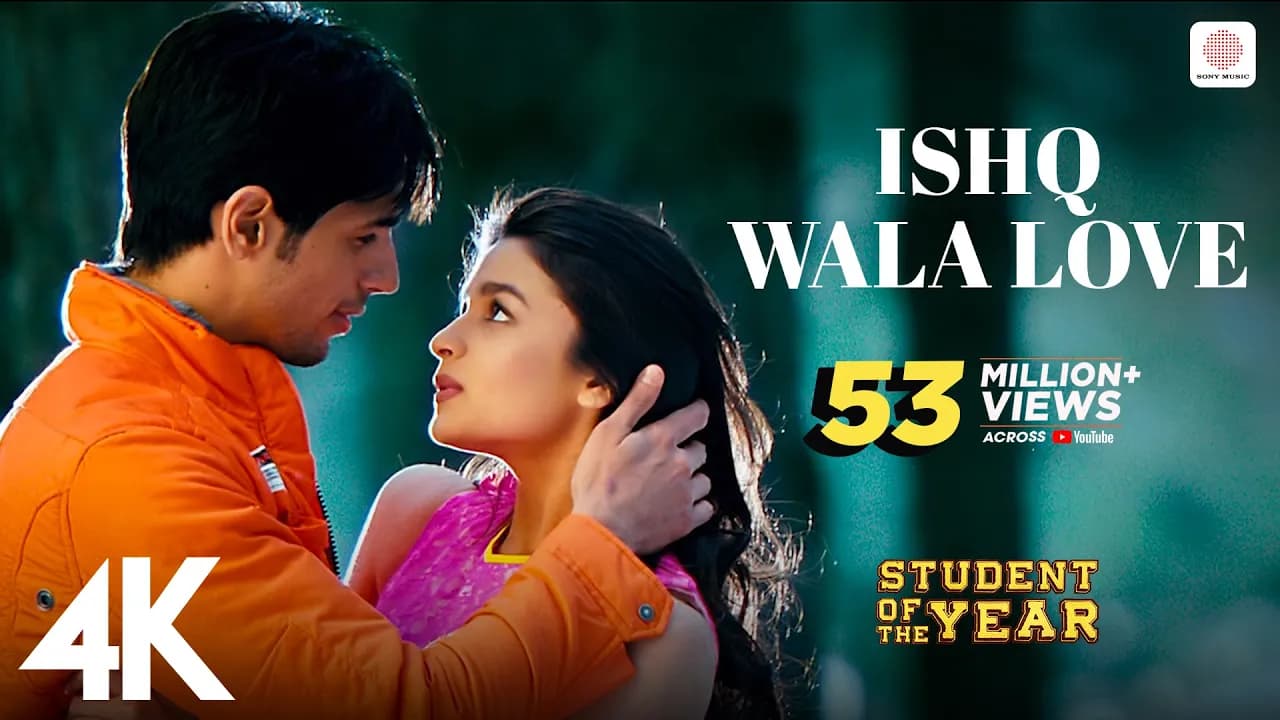 Ishq Wala Love |  SOTY | Alia Bhatt, Sidharth Malhotra, Varun Dhawan | Neeti Mohan | 4K