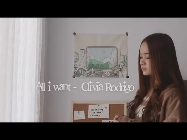 All i want - Olivia Rodrigo ( Chintya Gabriella Cover)