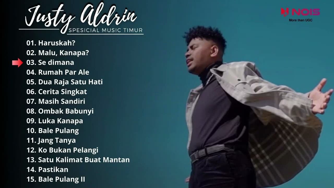 HARUSKAH - JUSTY ALDRIN | SPECIAL TOP MUSIC TIMUR PLAYLIST JUSTY ALDRIN  2022