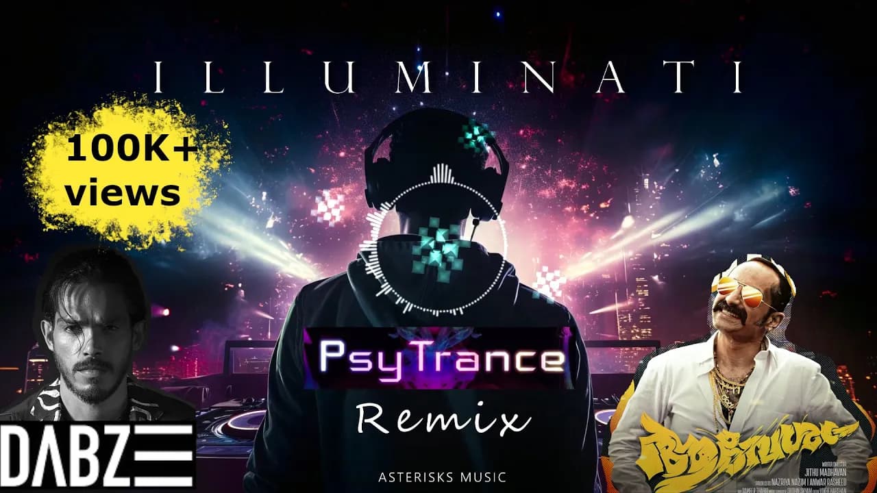 Illuminati Remix ( TRANCE ) Asterisks Music | Sushin Shyam | Dabzee | Vinayak Sasikumar