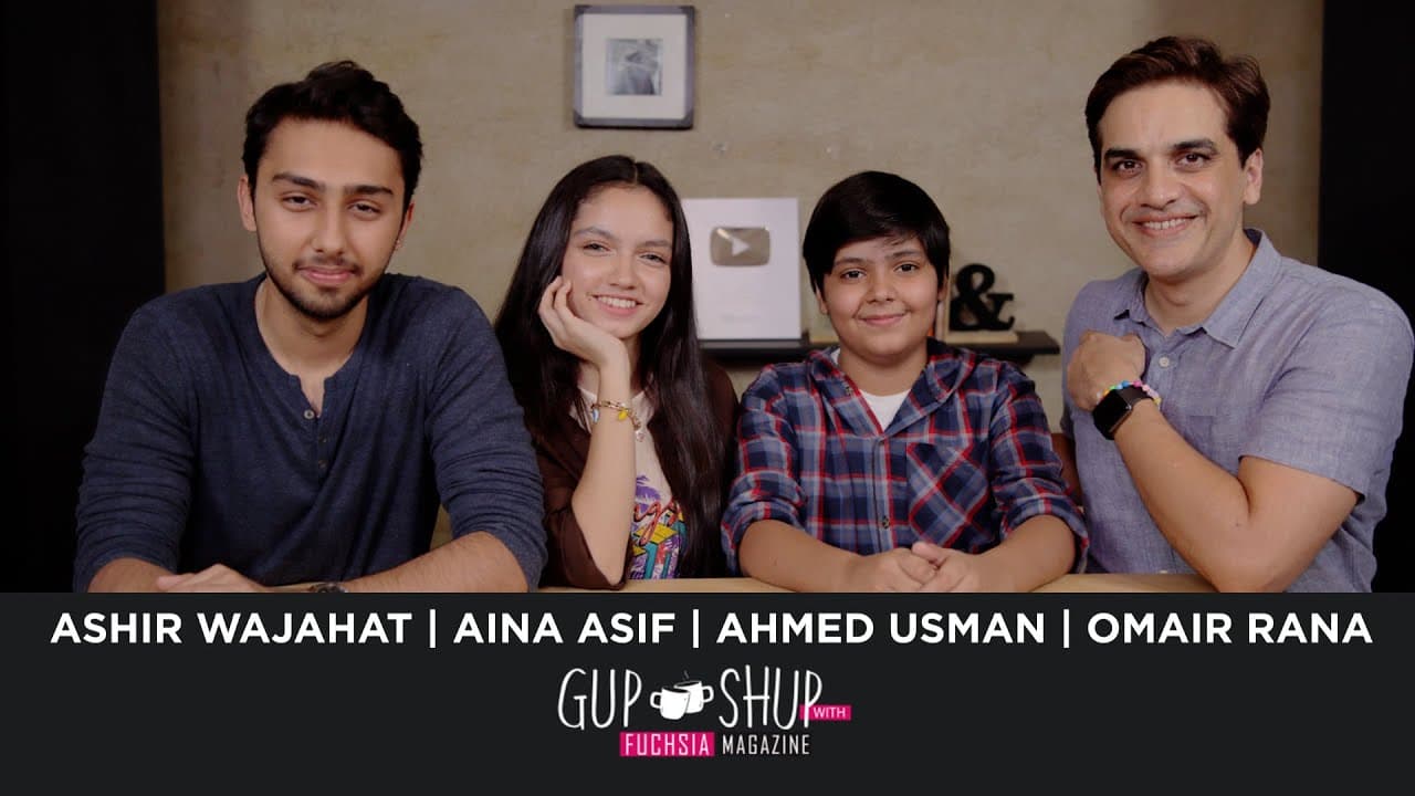 Aina Asif | Aashir Wajahat | Ahmed Usman | Omair Rana | Cast Of Pinjra | Gup Shup With FUCHSIA