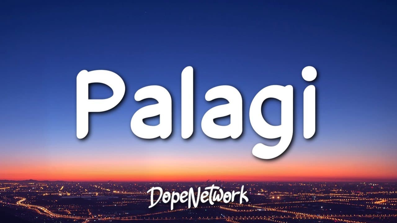 TJ Monterde - Palagi (Lyrics)