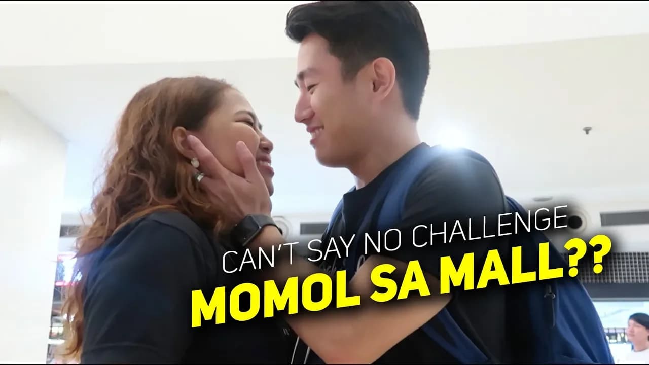 Can't Say No Challenge w/ Baninay - MOMOL SA MALL