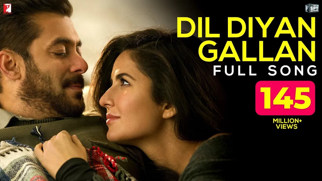Dil Diyan Gallan Full Song | Tiger Zinda Hai | Salman Khan, Katrina Kaif, Atif Aslam, Vishal-Shekhar