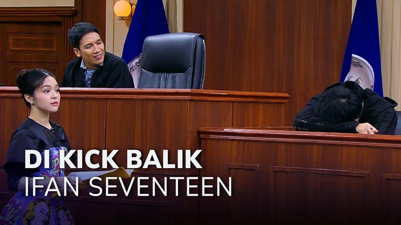 ECA KAGET KENA KICK BALIK IFAN! (1/3) MAIN HAKIM SENDIRI