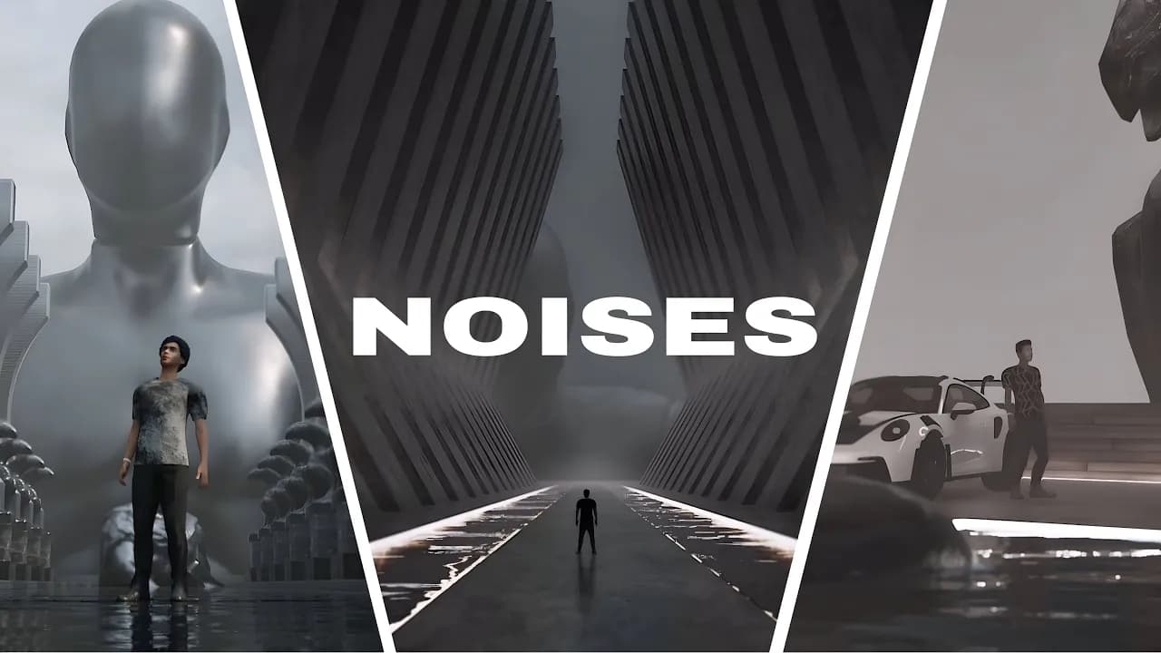 Noises - Salem Sandhu | Taimour Baig | Rex | Nimit (Visualizer)
