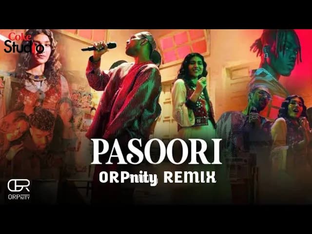 PASOORI - ORPnity REMIX ( ft. Ali sethi x Shae gill ) ( Coke studio season 14 )