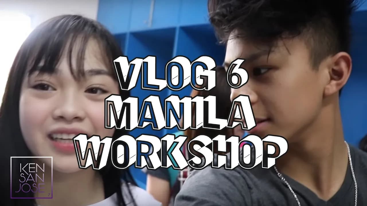 Manila workshop w/ AC Bonifacio / Vlog