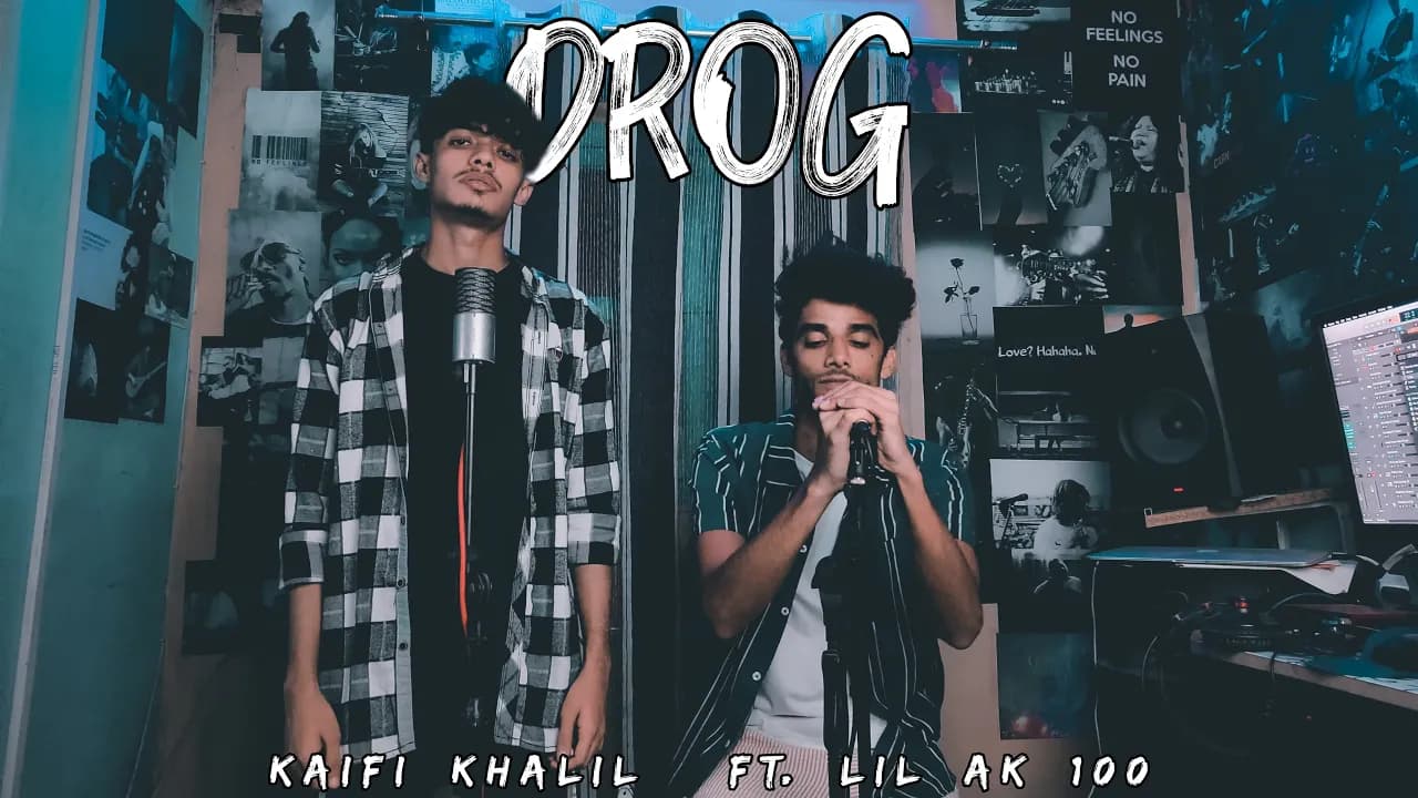 Kaifi Khalil - Drog (feat. Lil AK 100) [Official Music Video]