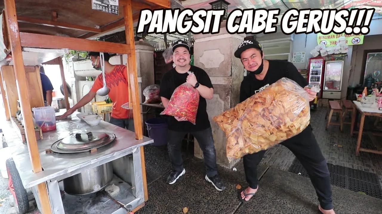MIE CABE GERUS!!! YANG DOYAN CABE BOLEH COBA! FT. PANDJI PRAGIWAKSONO