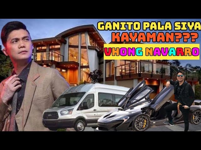 KILALANIN NANG LUBUSAN SI VHONG NAVARRO NG IT'S SHOWTIME / GAANO KAYAMAN SI VHONG NAVARRO