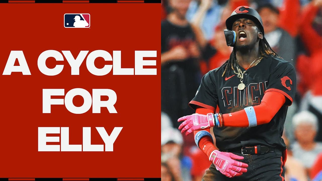 Elly De La Cruz HITS FOR THE CYCLE!