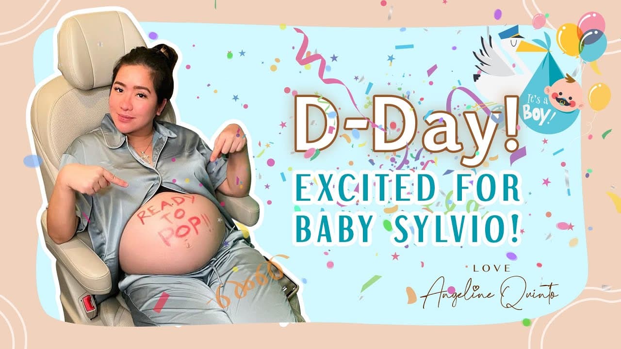 D-Day! Excited for Baby Sylvio! | Love Angeline Quinto