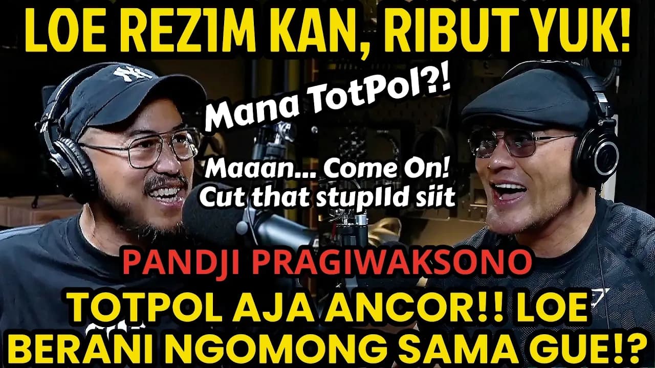ABANGKUUUH… KOK JADI EMOSI DI SINI⁉️ - Pandji Pragiwaksono - Podcast