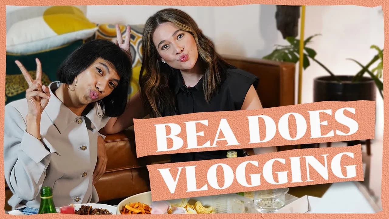 Bea Does Vlogging with @mimiyuuuh | Bea Alonzo