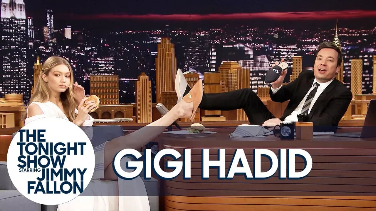 Gigi Hadid Gives Jimmy the Only Men's Pair of Her EyeLoveMore Mules