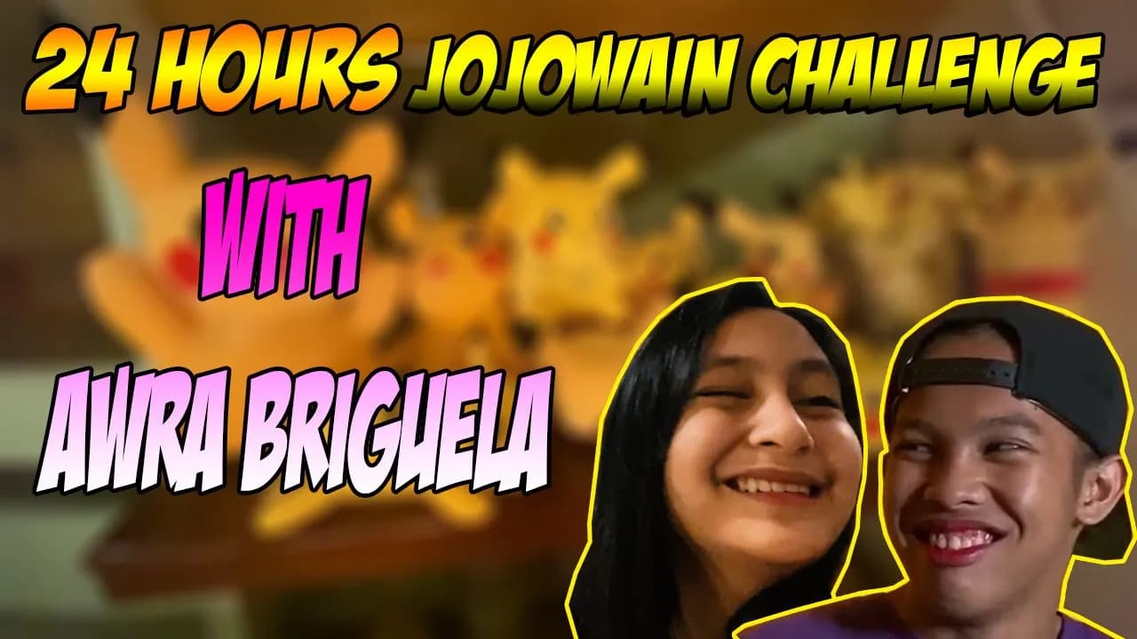 JOJOWAIN CHALLENGE WITH AWRA BRIGUELA | PRINCESS THEA