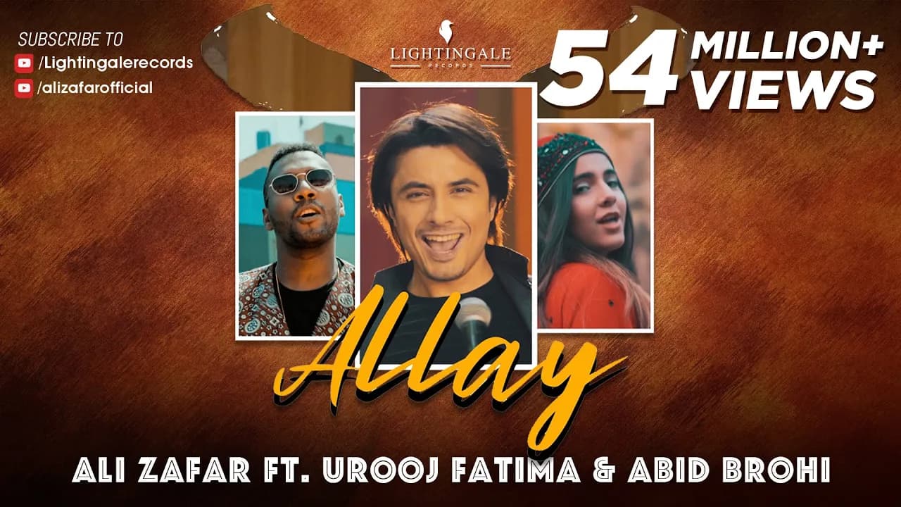 Allay (Munja Mar Wara) | Ali Zafar ft. Urooj Fatima & Abid Brohi | Lightingale Records