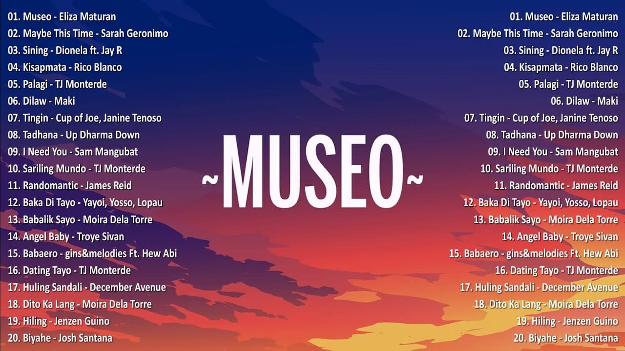 Eliza Maturan - Museo💗 Best OPM Tagalog Love Songs - NEW OPM Trending 2024 Playlist