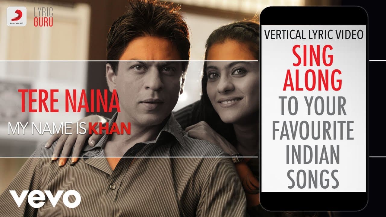Tere Naina - My Name is Khan|Official Bollywood Lyrics|Shafqat Amanat Ali
