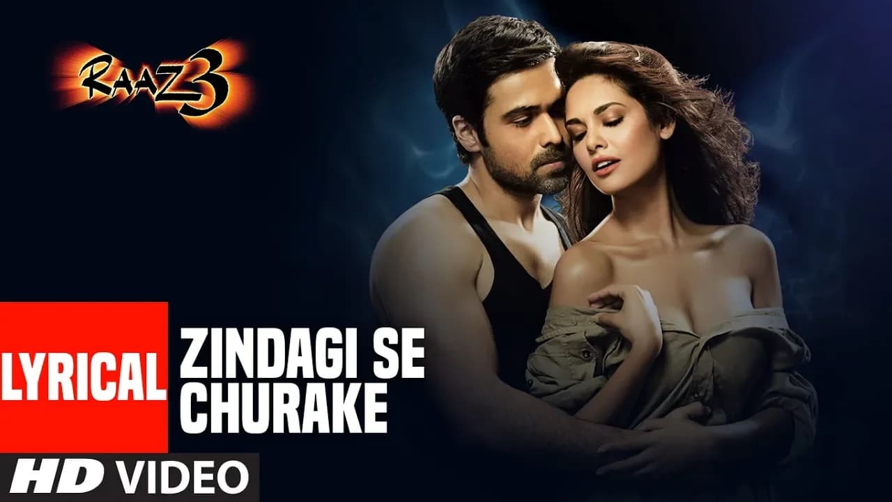 Zindagi Se Churake Lyrical | Raaz 3 I Emraan Hashmi I Bipasha Basu I Esha Gupta