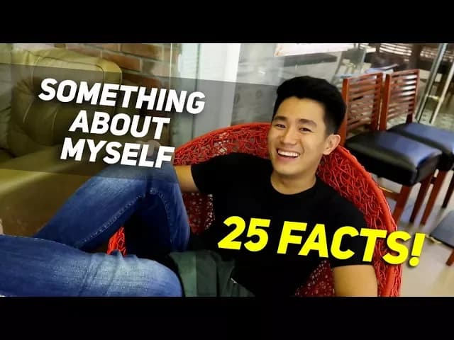 25 RANDOM FACTS ABOUT ME | Benedict Cua [Eng Sub]