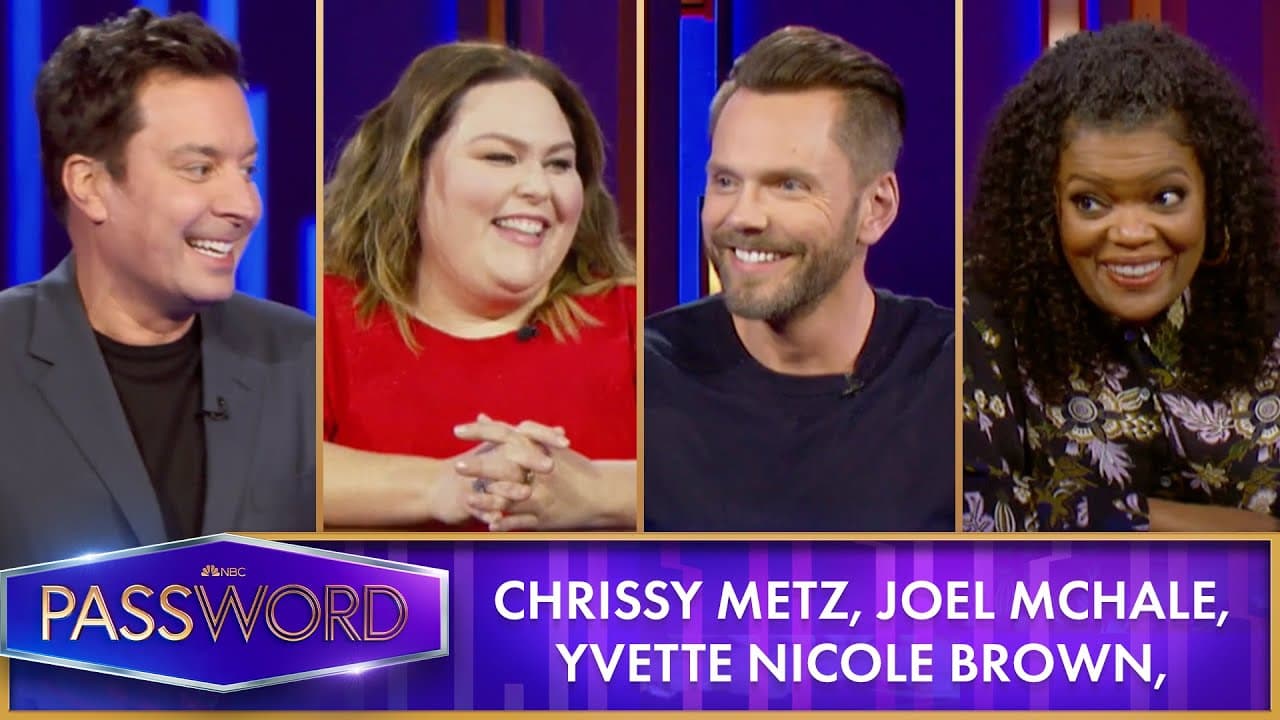 Password's All-Star Celeb Finale with Chrissy Metz, Yvette Nicole Brown, Joel McHale & Jimmy Fallon