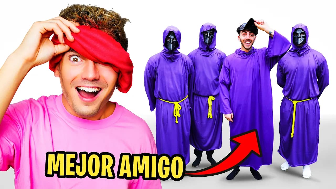 ADIVINO DONDE ESTA MI MEJOR AMIGO CON LOS OJOS TAPADOS!