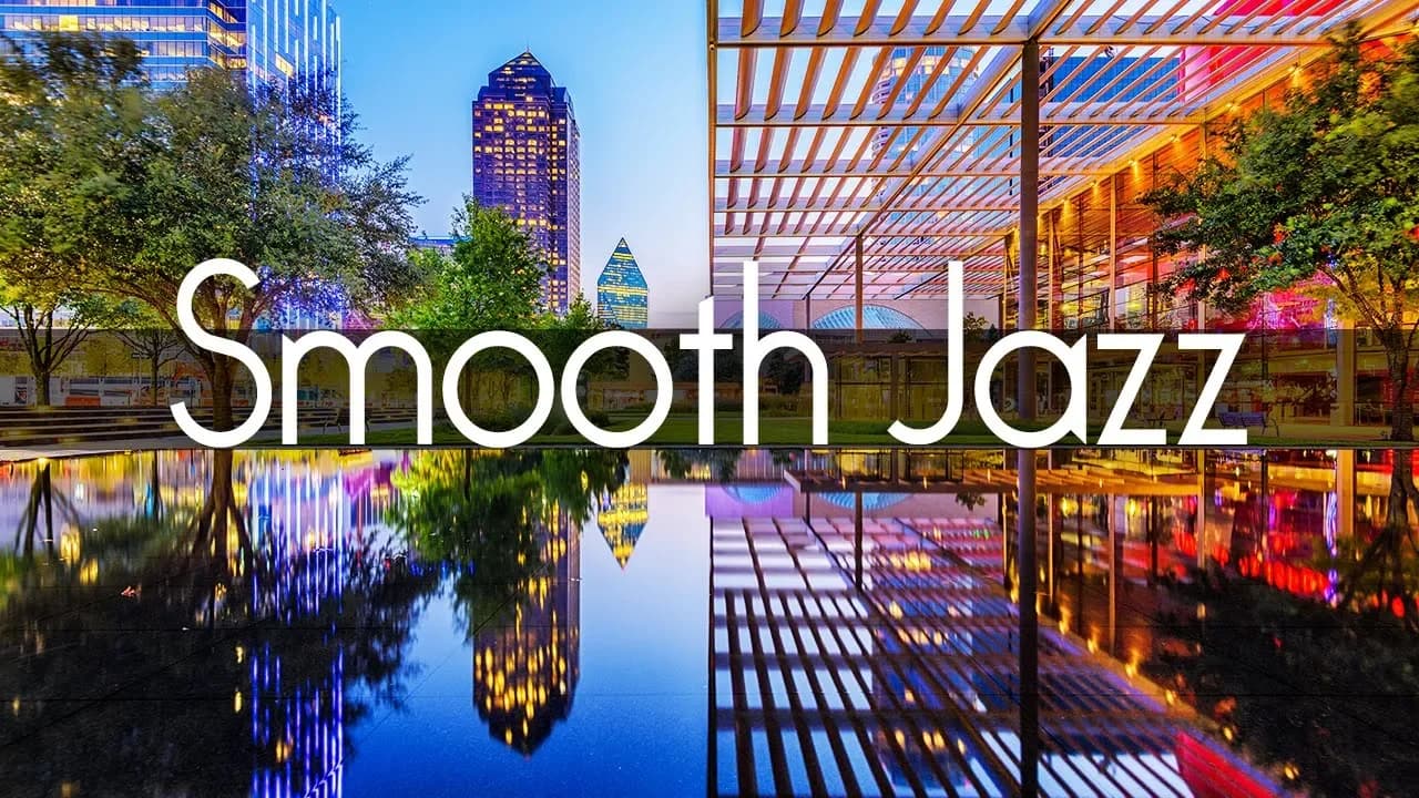 Smooth Jazz Chillout Lounge • Smooth Jazz Saxophone Instrumental Music for Relaxing, Dinner, Study