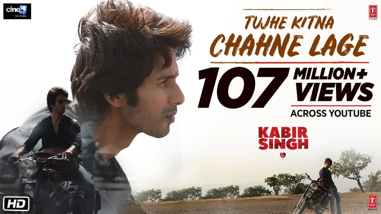 Kabir Singh: Tujhe Kitna Chahne Lage Song | Mithoon Feat. Arijit Singh | Shahid Kapoor, Kiara Advani