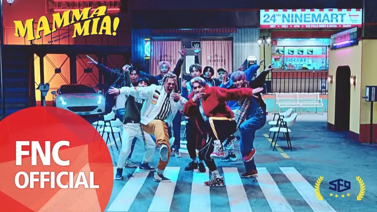 SF9 - MAMMA MIA MUSIC VIDEO