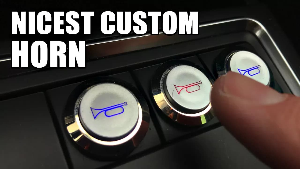 NICEST Car Horn Ever- DIY