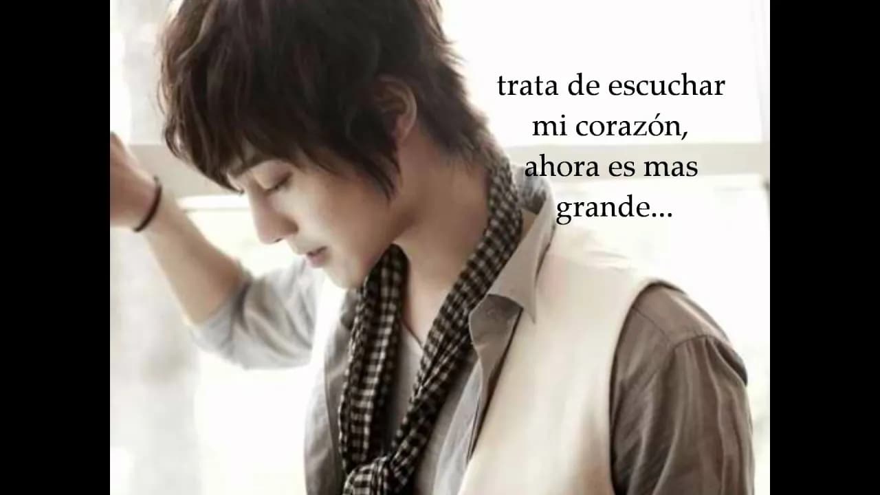 kim hyun joong- i'm your man en español