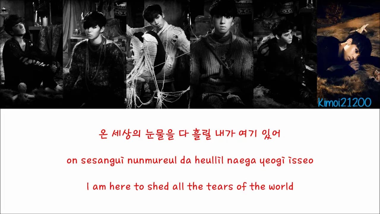 VIXX - Voodoo Doll (저주인형) [Hangul/Romanization/English] Color & Picture Coded HD
