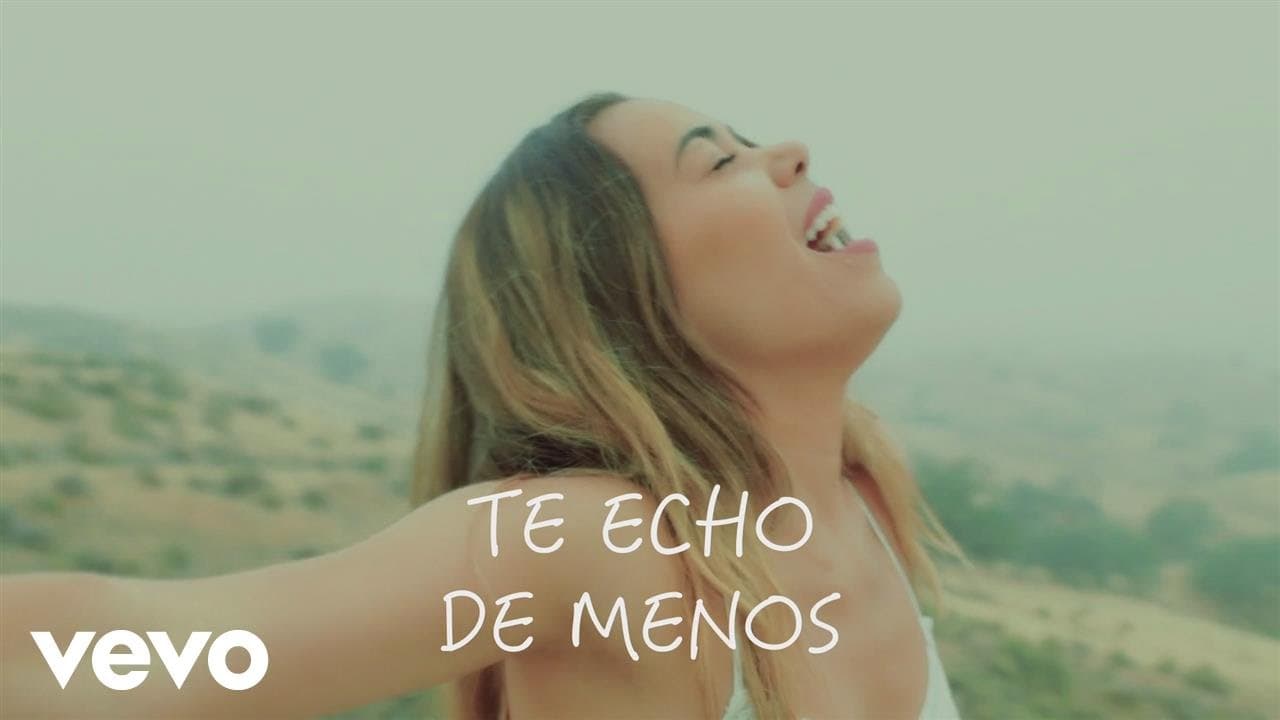 Beatriz Luengo - Te Echo de Menos (Official Lyric Video)
