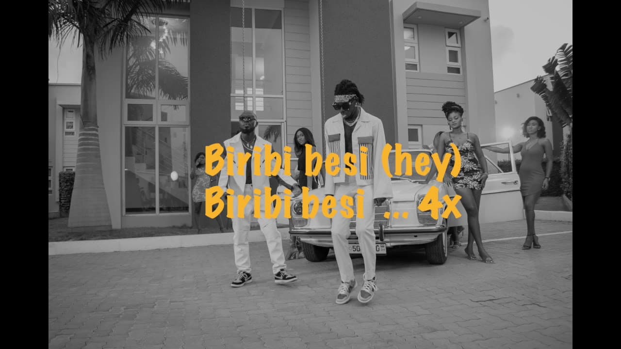Kwame Yogot ft Kuami Eugene - Biibi Besi (Lyrics Video)