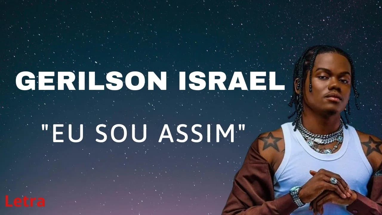 Gerilson Israel - Eu sou Assim (Letra/Lyrics)