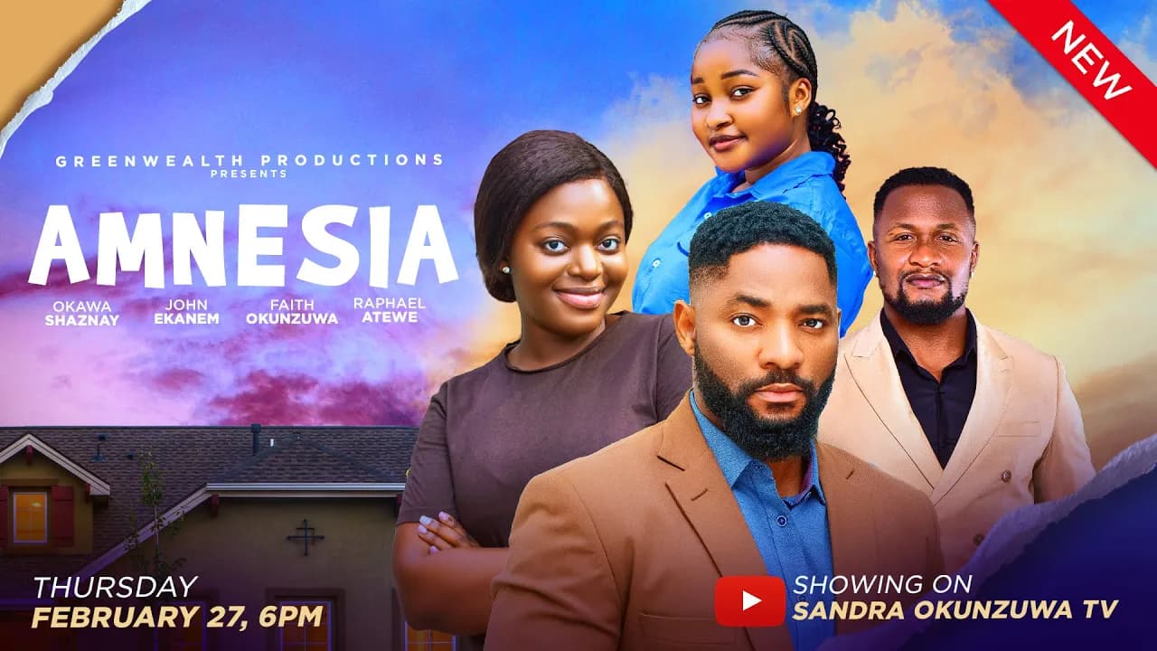 AMNESIA - LATEST 2025 NIGERIAN MOVIE - JOHN EKANEM, OKAWA SHAZNAY, FAITH OKUNZUWA, RAPHAEL ATEWE