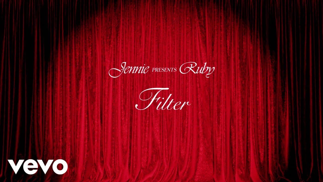 JENNIE - Filter (Official Lyric Video)