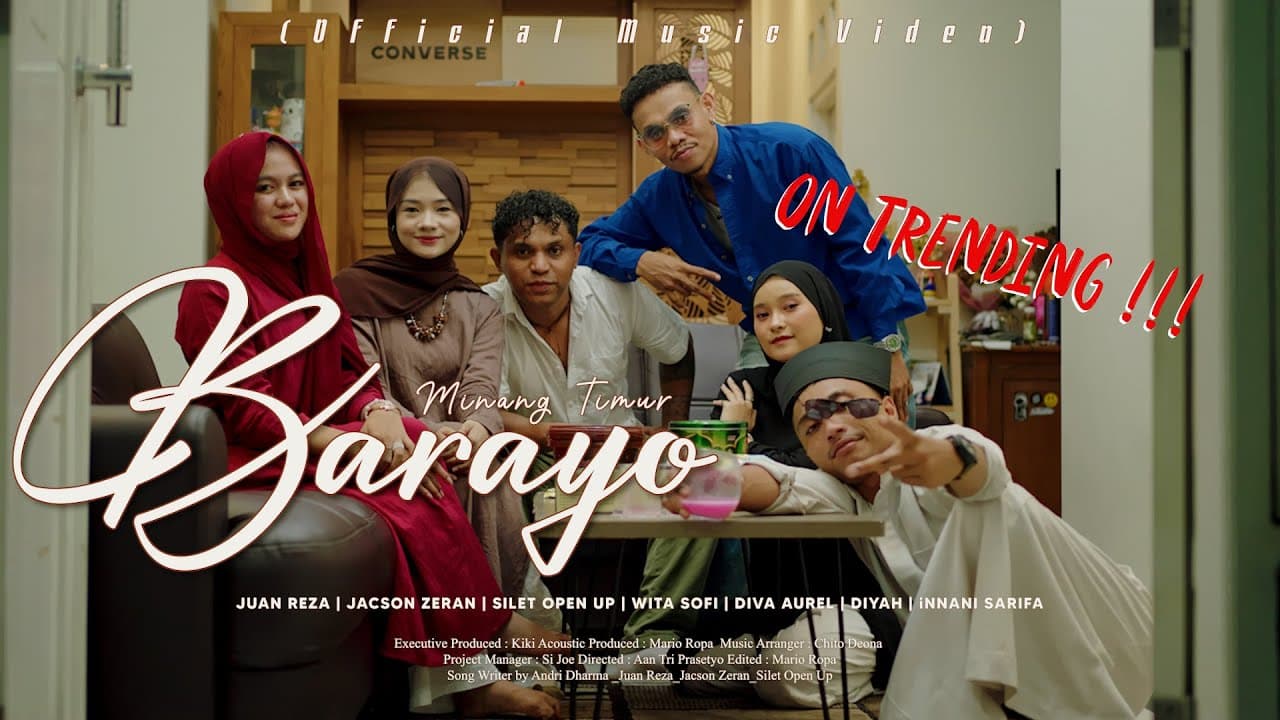 Trio Minang Timur Ft Juan Reza-Jacson Zeran-Silet Open Up - Minang Timur Barayo (OMV)