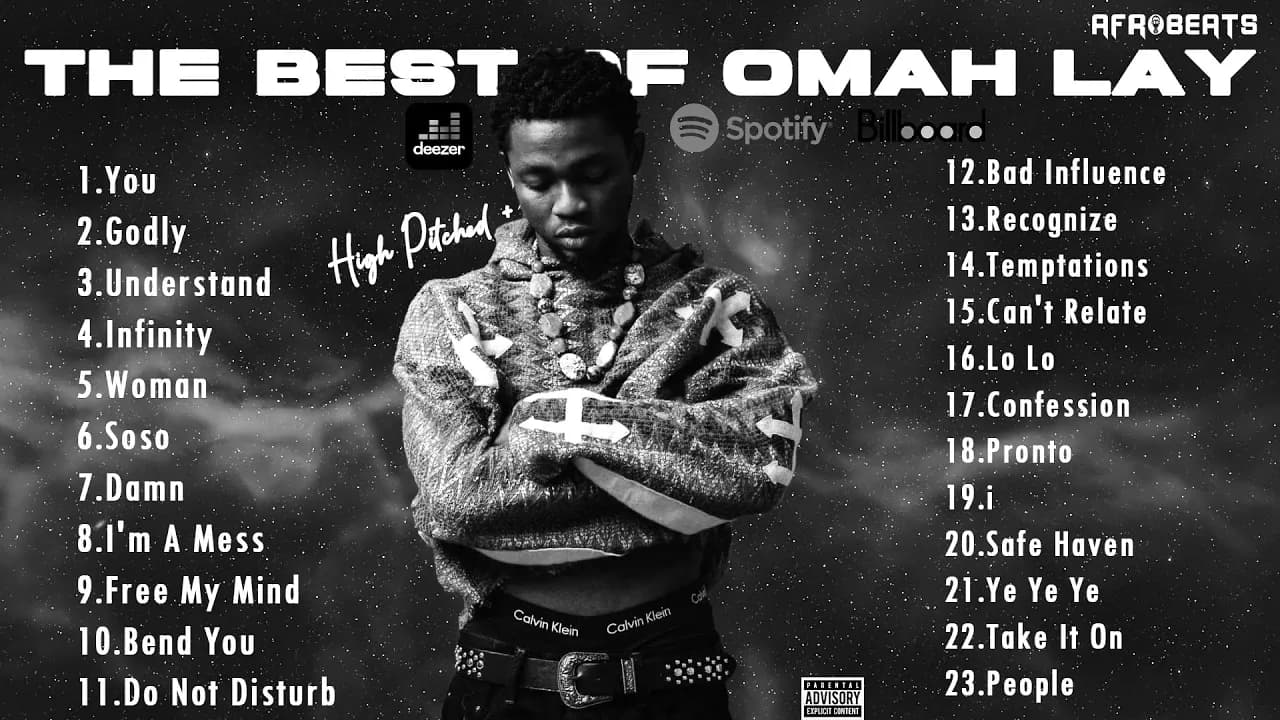 OMAH LAY | Best of Omah Lay Chill Songs | Omah Lay Mix | Afrobeats | Afro souls R&B | 2025 MIX