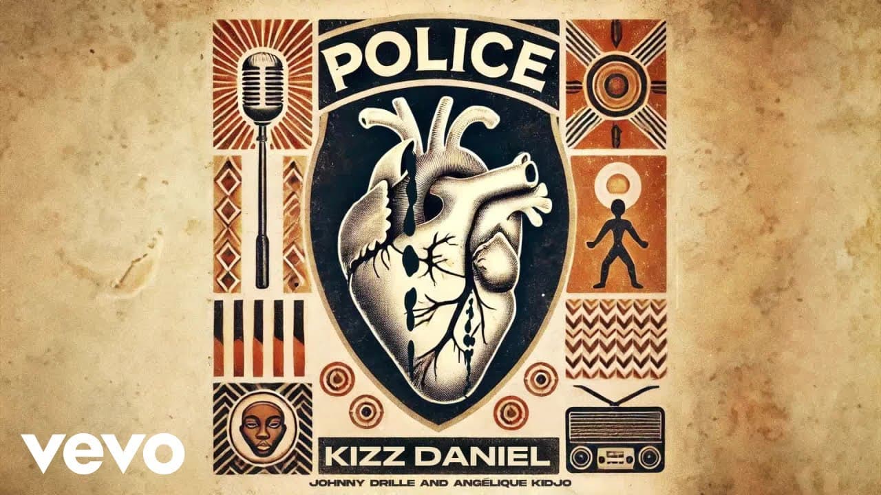 Kizz Daniel, Angelique Kidjo, Johnny Drille - Police (Official Visualizer)