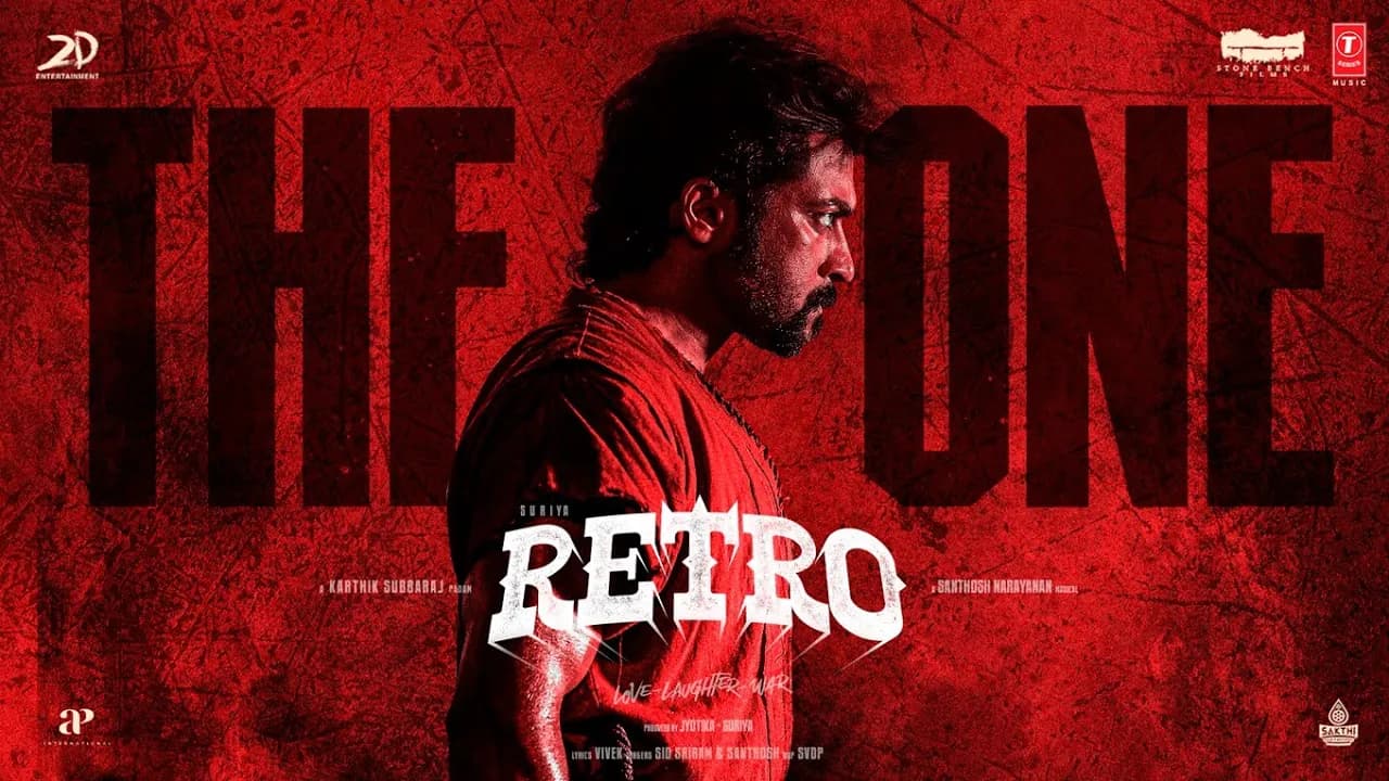 THE ONE - RETRO | Suriya | Karthik Subbaraj | Santhosh Narayanan | Sid Sriram | SVDP | Vivek