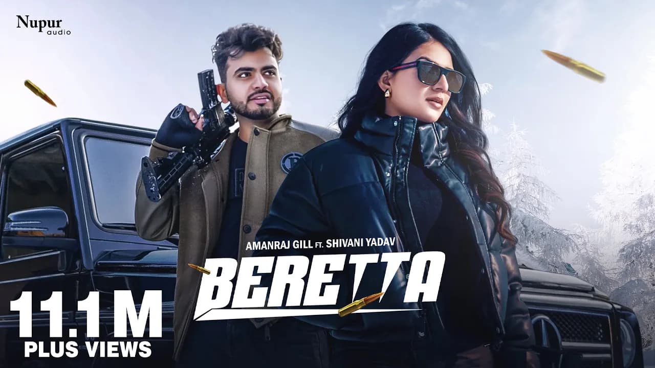BERETTA (Official Video) Amanraj Gill, Jaya Rohilla ft. Shivani Yadav | New Haryanvi Song 2025