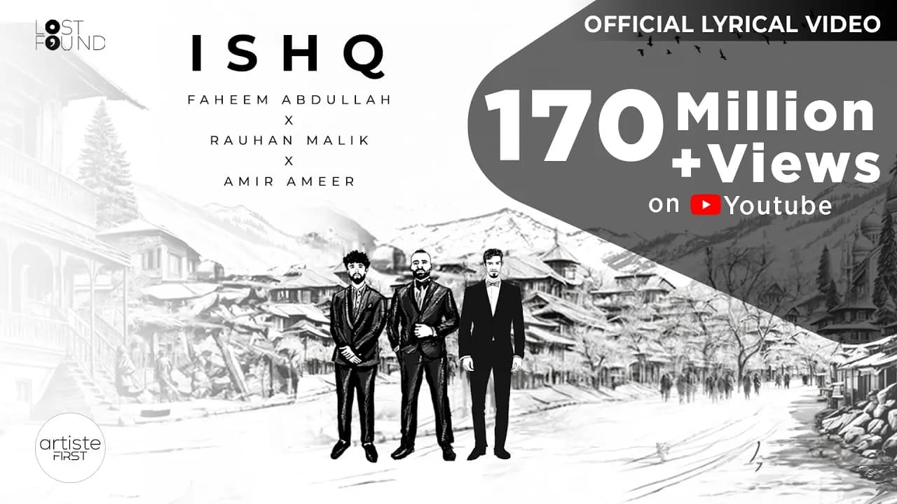 Ishq Official Lyrical Video I Amir Ameer | Faheem Abdullah | Rauhan Malik I Love Song 2024
