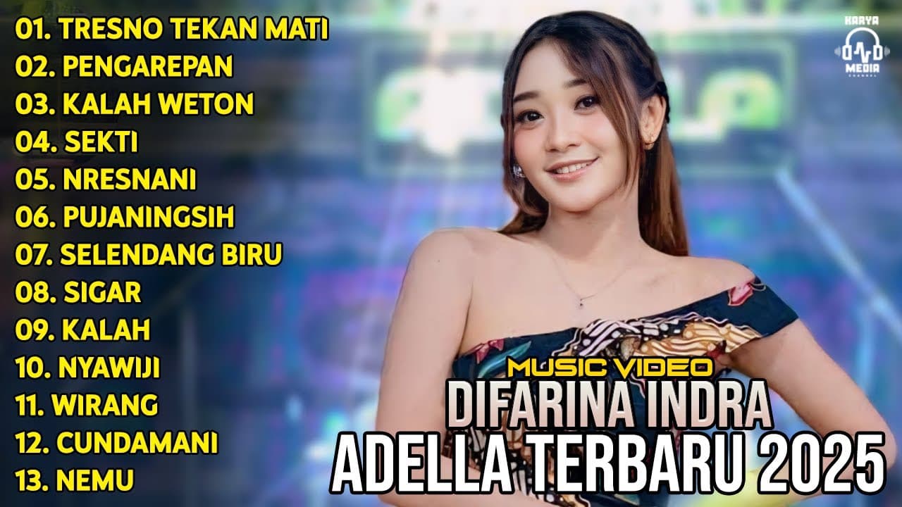 DIFARINA INDRA | TRESNO TEKAN MATI PENGAREPAN | OM ADELLA TERBARU 2025 - LAGU DANGDUT KOPLO