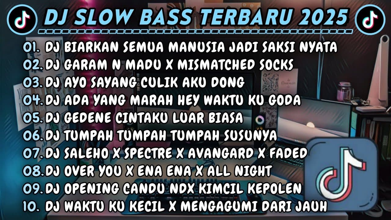 DJ SLOWBASS TERBARU 2025 || DJ BIARKAN SEMUA MANUSIA JADI SAKSI NYATA || DJ GARAM N MADU VIRAL