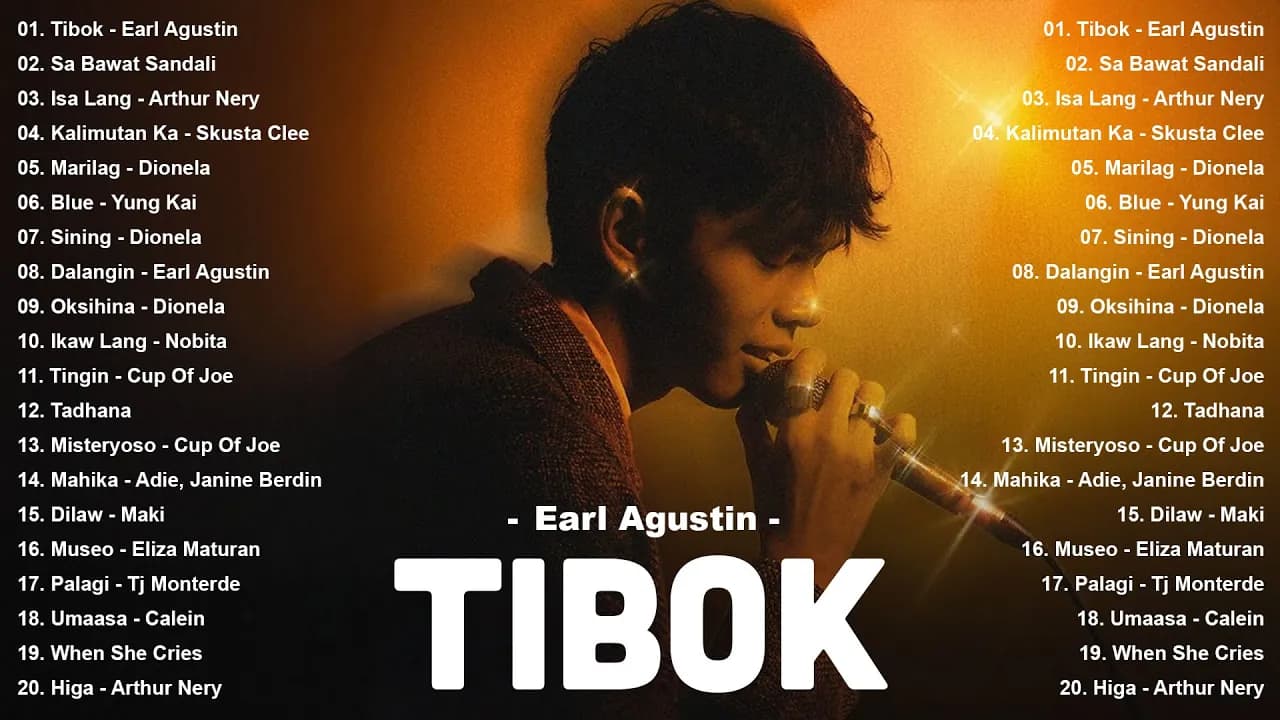Earl Agustin - Tibok 🌺 OPM Tagalog Top Songs 2025 Playlist With Lyrics 🌺 Best OPM Tagalog Love Songs